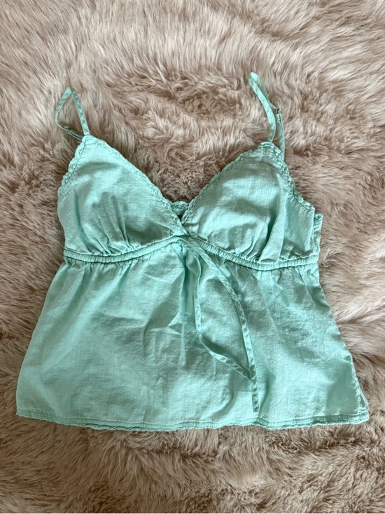 Cotton On Tops - Women's Mint Tie-Front Cami Top